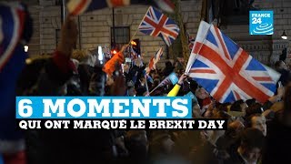 6 moments qui ont marqué le Brexit Day