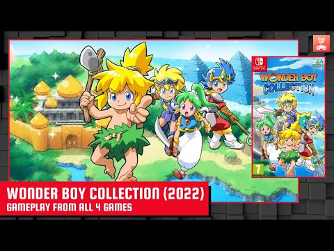 Wonder Boy Collection 2022 Switch Gameplay All 4 Games