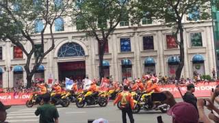 Đoàn đua xe đạp về tới Sài Gòn screenshot 5