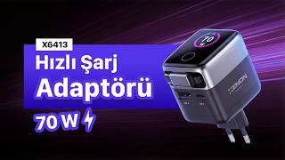 X6413 70W Şarj Adaptörü