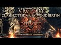 Dark souls 3 beat the boss Curse rotted greatsword #gaming