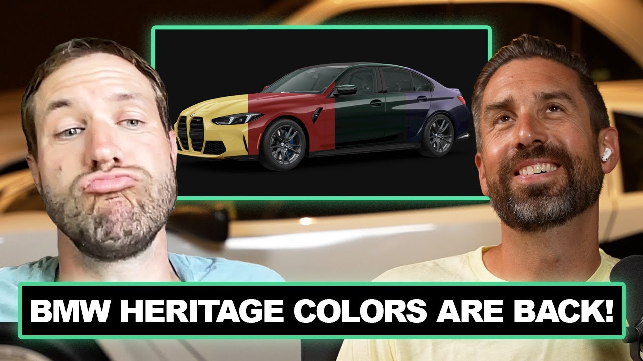 Doug DeMuro on BMW Bringing Back Heritage Colors! - YouTube