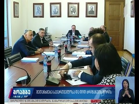 პარლამენტში საქართველო-ბრიტანეთს შორის დადებულ ხელშეკრულებაზე იმსჯელეს