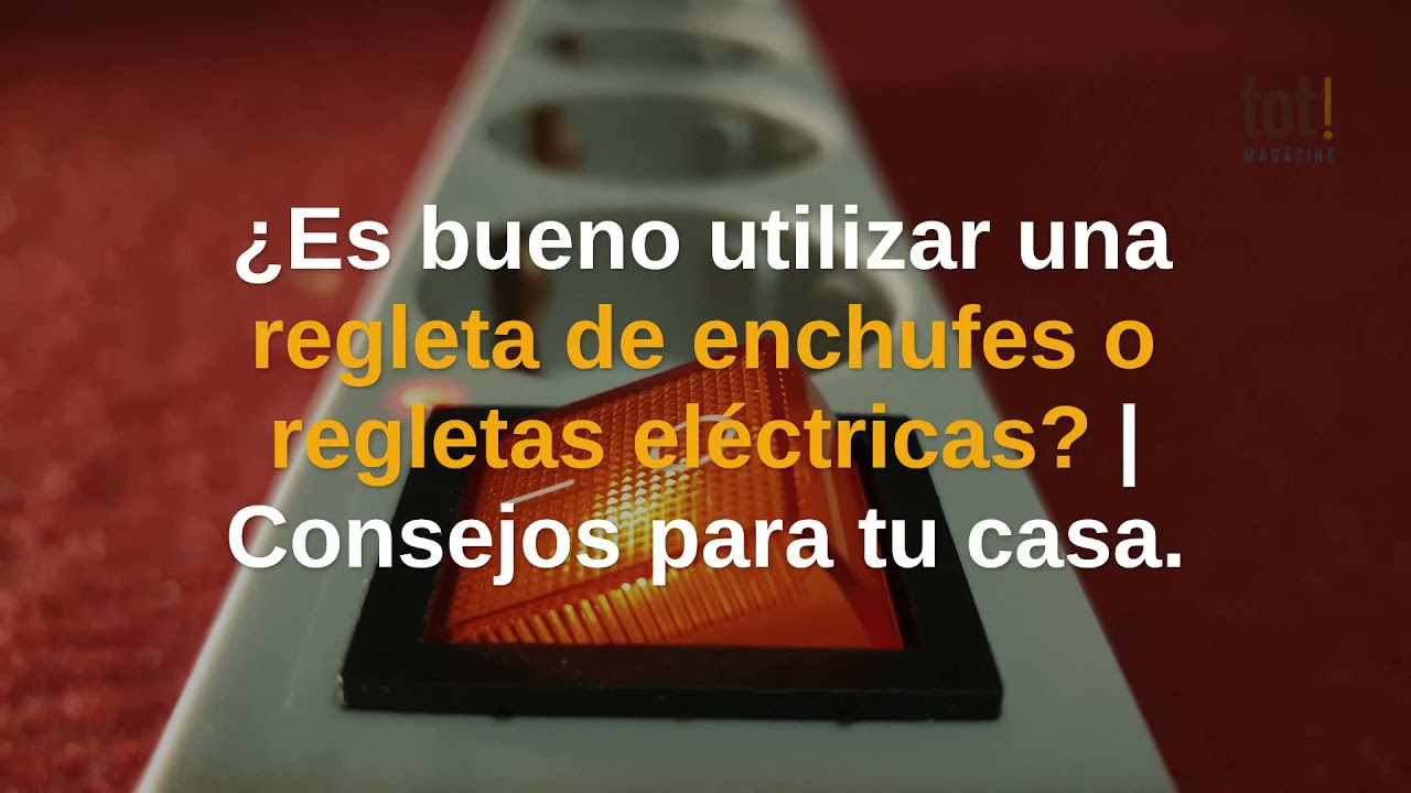 No todas las regletas eléctricas son iguales: qué conviene tener en cuenta  al comprar una y modelos destacados