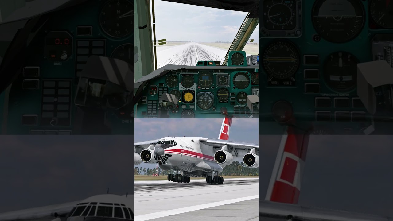 Ilyushin Il-76 Landing in Leipzig 🇩🇪 