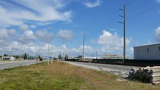FEC work train 411 - 4/7/19 - MP 295 - 10:43am