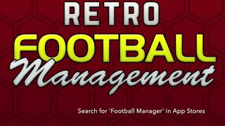 Retro Football Management Mobile App screenshot 1