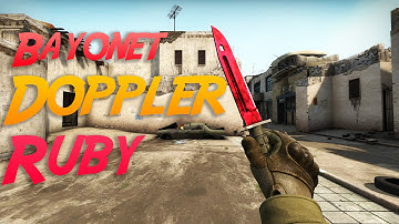 CS:GO ★ Bayonet | Doppler Ruby