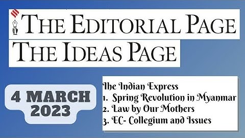 4th March 2023 | Gargi Classes The Indian Express Editorials & Idea Analysis | By R.K. Lata