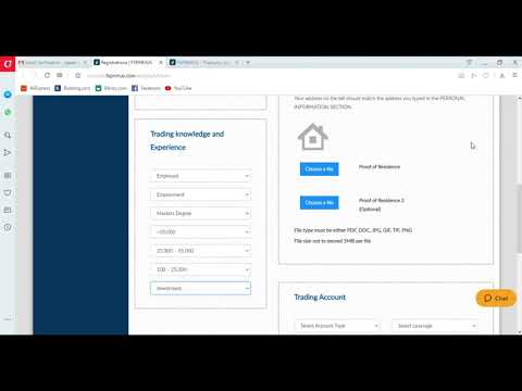 HOW TO OPEN FXPRIMUS ACCOUNT