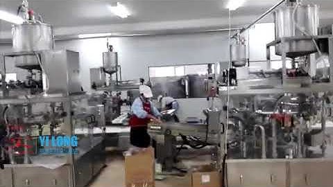 Automatic Pouch Fill and Seal Packaging Machine--sauce packing line(3)