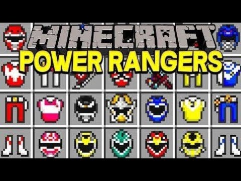 របៀបដាក់ mods power rangers ក្នុង Minecraft Java edition version 1.12.2 ...