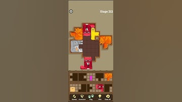 puzzle cat game #funny #catpuzzle c