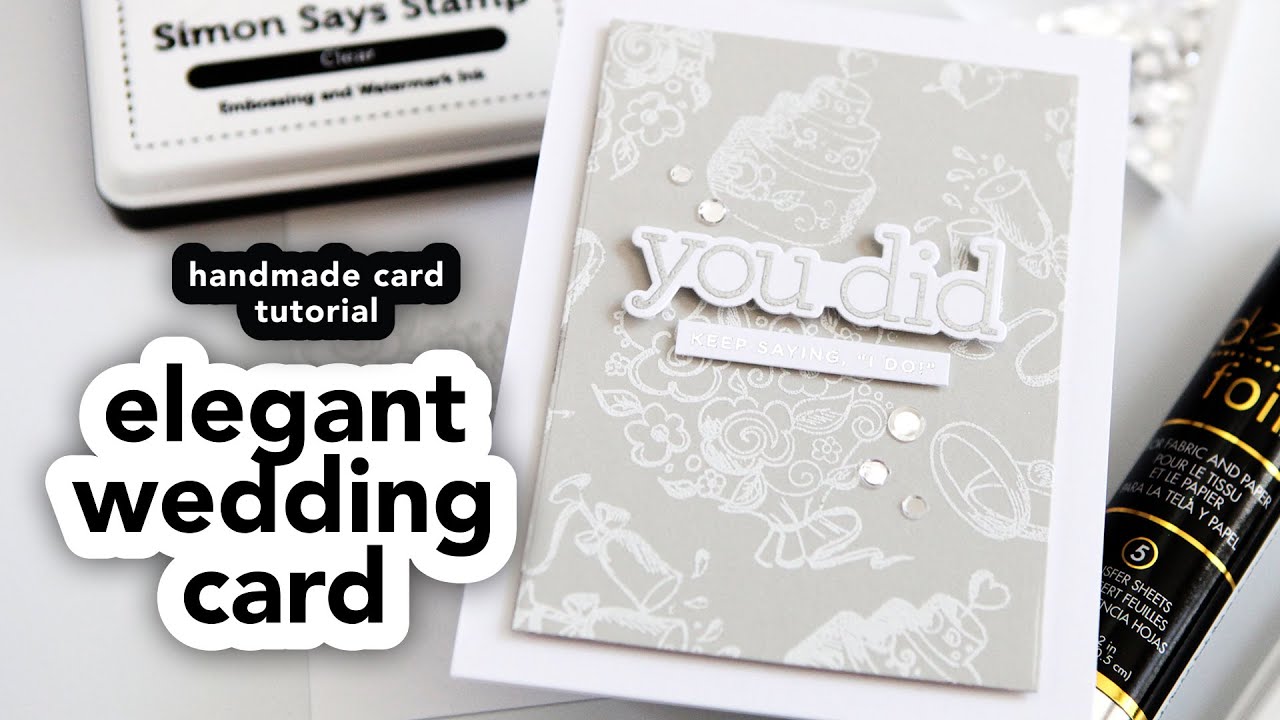 Wedding Card Tutorial 