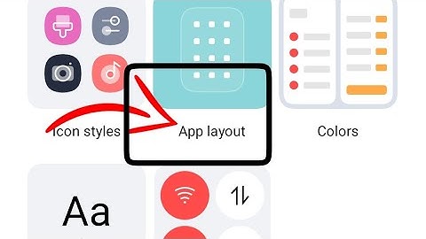 App Layout changed oppo A78 5g | how to change app Layout oppo phone