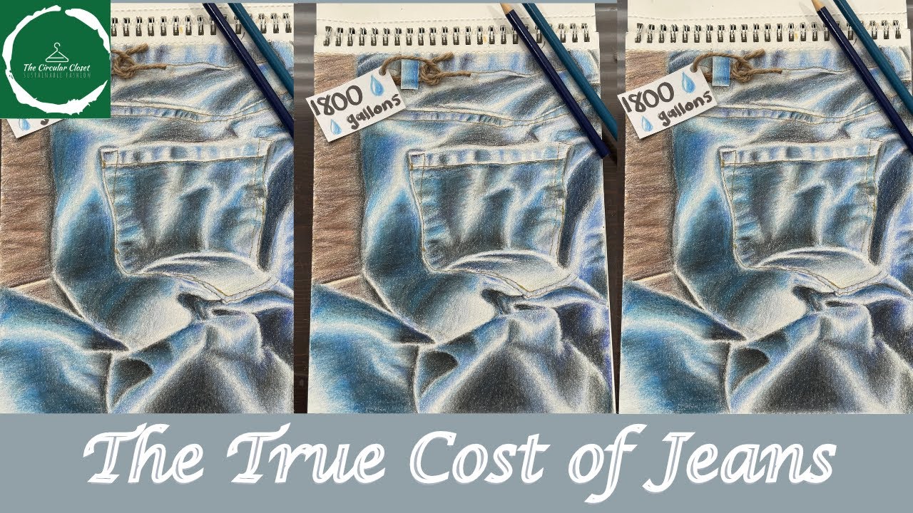 The true cost of Jeans upcycle DIY sustainablefashion YouTube