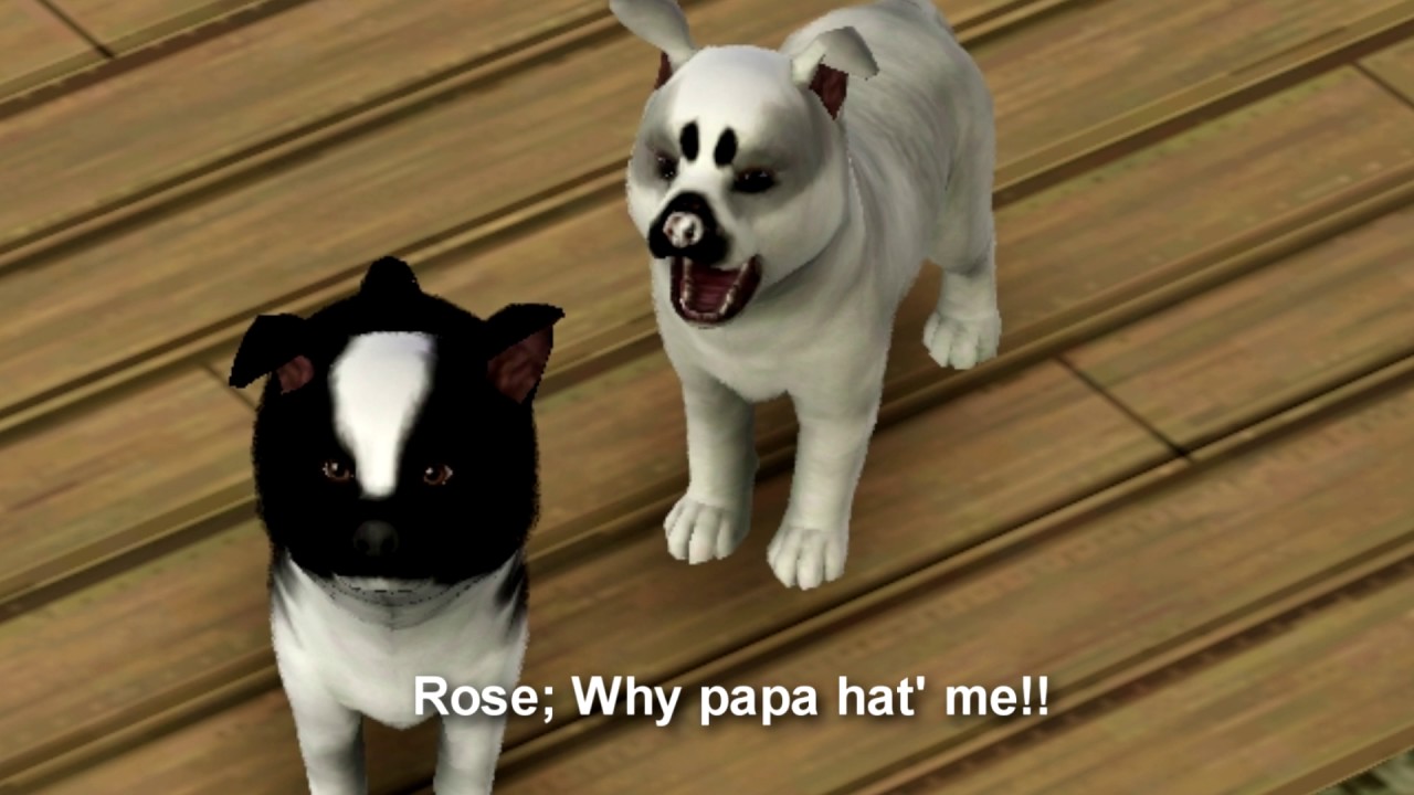 Sims 3 dog serie; Broken love; Episode 1 YouTube