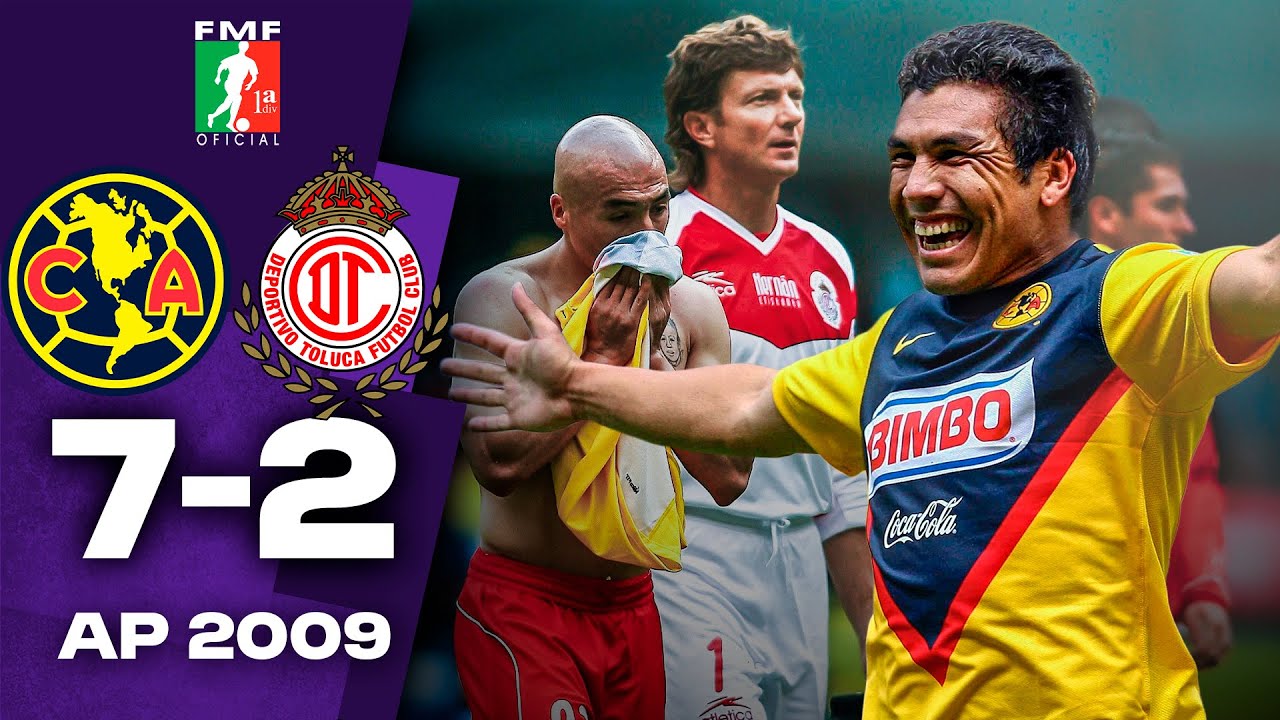 El DÍA que APLASTARON al DIABLO en el AZTECA 🦅 América 7–2 Toluca 😈 Apertura 2009