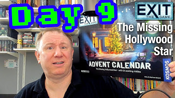 Exit the Game Advent Calendar 2024 Day 9: The Missing Hollywood Star