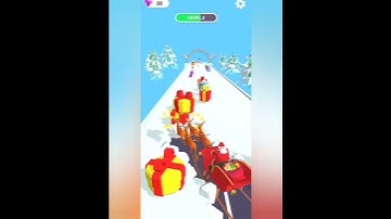 NOOB vs PRO vs HACKER in Santa Run  | With Oggy And Jack | Rock Indian Gamer |