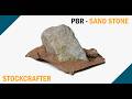 Sandstone photoscan - Game ready LowPoly model