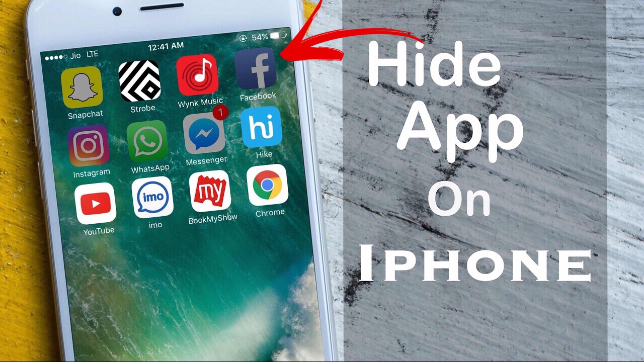 How to Hide App on Iphone 4s to 7+ or Ipad (No Jailbreak) - YouTube