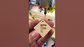 First cut on my 3D printed CNC ... #diy #cnc #3dprinting #cncmachine #3dmodeling #cncrouter