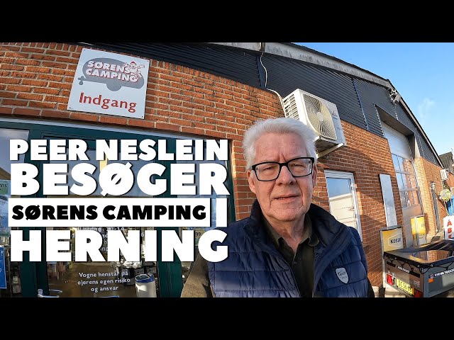 Peer Neslein besøger Sørens Camping og ser Walker fortelte, Camp Let og Dometic lufttelte (Reklame)
