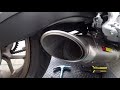 Honda CB650R Akropovic Racing S H6R11 AFT Baffle Removal