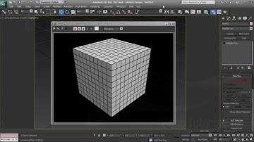 3ds Max: Create A Wire Frame Material (The Gradient Ramp Method)