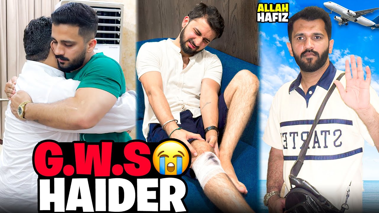 Haider got into a roadside Accident🥺Dogar hum sb ko chor k chala gya😭