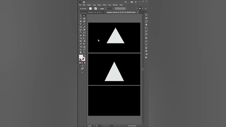 3 Ways to Make Triangle Shapes in Adobe Illustrator #trending #adobeillustrator