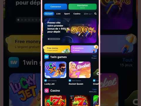 Découvrez le bonus de bienvenue 1win exclusif pour les joueurs sénégalais - Ne manquez pas votre code promo