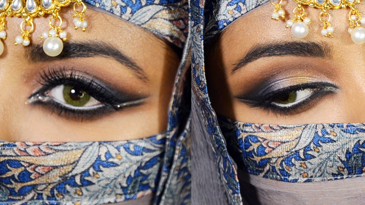 Arab Makeup Dramatic Arabic Eyes Eid Makeup Tutorial YouTube