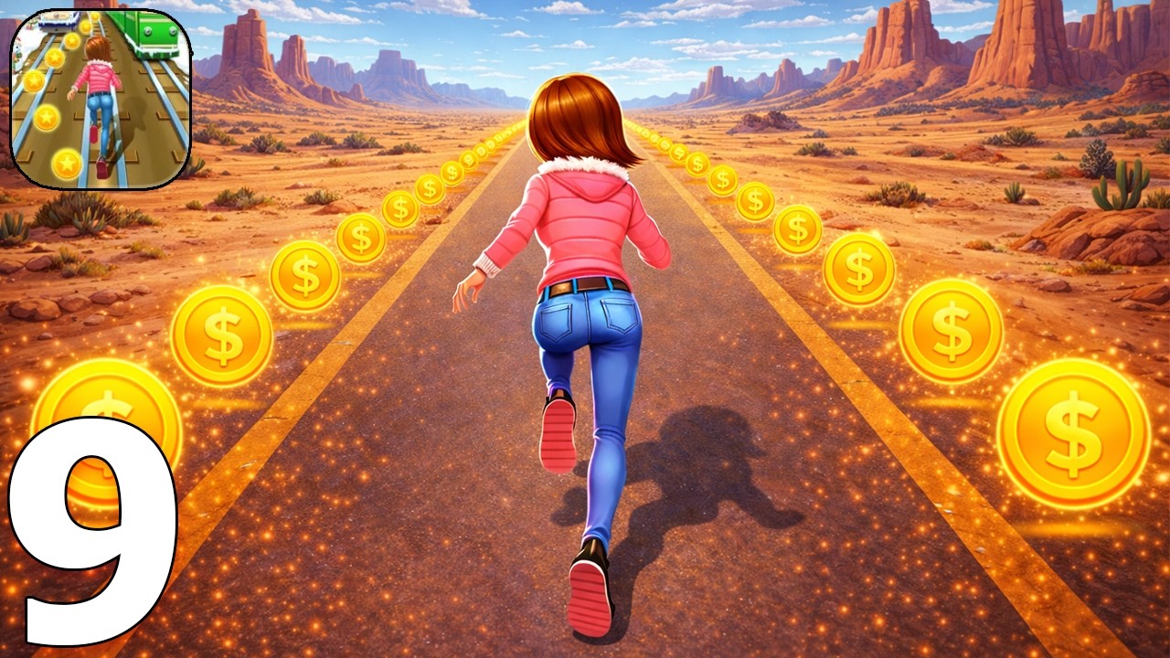SUBWAY PRINCESS RUNNER - Прохождение игры на iOS и Android (Часть 9)