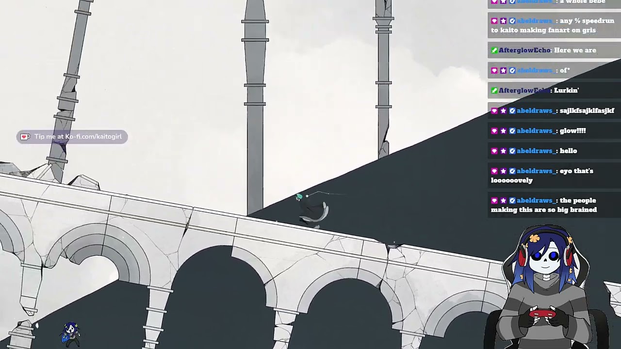 Gris, full blind playthrough