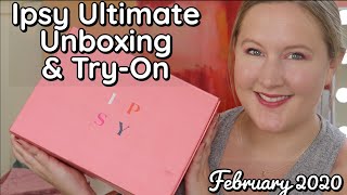 Is it an ultimate box!? ipsy unboxing & try-on | february 2020