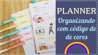 Planner: Código de Cores – Color Code