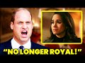 Prince William Made A Tough Announcement About Meghan And It's Really Bad