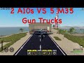 I Sent 2 A-10s Into a Armada of M35 Gun Trucks…Here’s What Happened! #wartycoon #wartycoonroblox