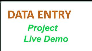 Data Entry Work Demo for Beginners on Fiverr |  Make Money Fiverr  | Upwork | Easy Mentor