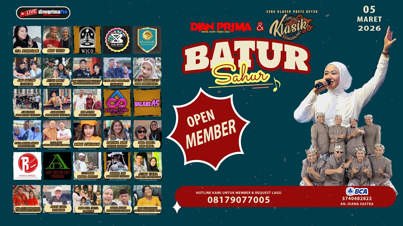 🔴BATUR SAHUR Tarling Klasik Tengdung || 05 Maret 2026