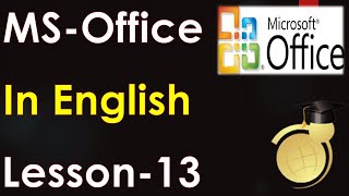 Ms-Office in English -How to do Page Formatting in Ms-Word -Lesson-13