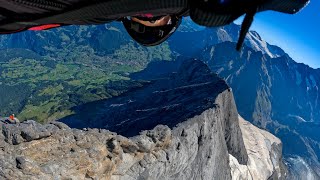 Eiger Wingsuit Flight Aly DeMayo