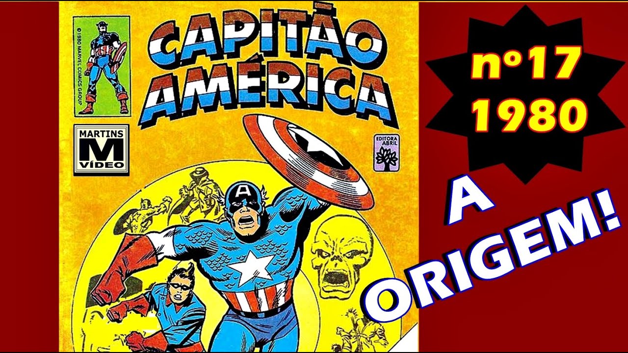 A ORIGEM DO CAPITÃO AMÉRICA