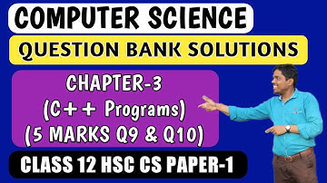 Question bank solutions class 12 C++ programs computer science implementation of class and find GCD