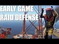 Rust - THEY TRIED TO RAID US WHILE WE WERE ON OIL RIG! (Part 1/3)