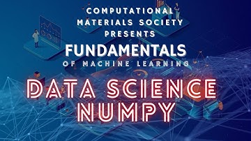 CMS Intro to AI Part 1 5 Numpy