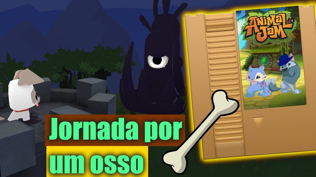 Óia o jogo!- Jornada Por um Osso (#animaljam 006)