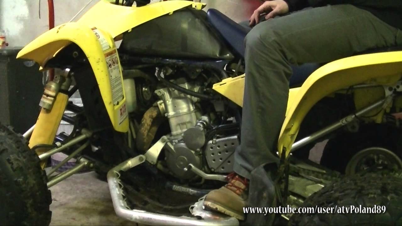 3 Cold Engine Start Suzuki Ltz 400 K8 Winter - Atv Quad Engine Drz400 - Youtube